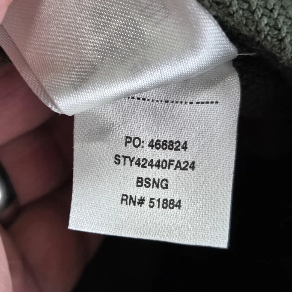 Patagonia Shirt Mens Medium Green Fjord Loft Thick Flannel Outdoor Heavy - Picture 8 of 8